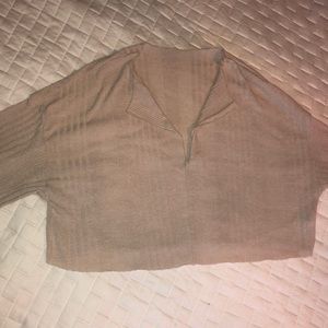 Thin Cropped Sweater